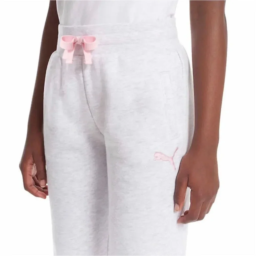 #10 PUMA Youth Fleece Jogger Sweatpants XSmall 5/6